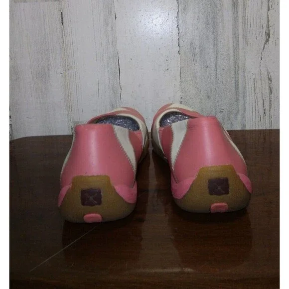 Patchwork Leather Women's Slip-On Shoes - Picture 7 of 11